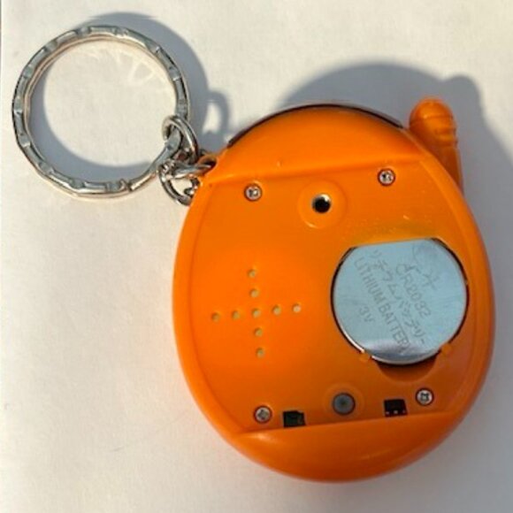 Tamagotchi Connection v3 Orange Flowers Design Tested and Working - Picture 5 of 6